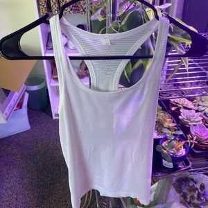 Lululemon swiftly tech racerback in white size 4